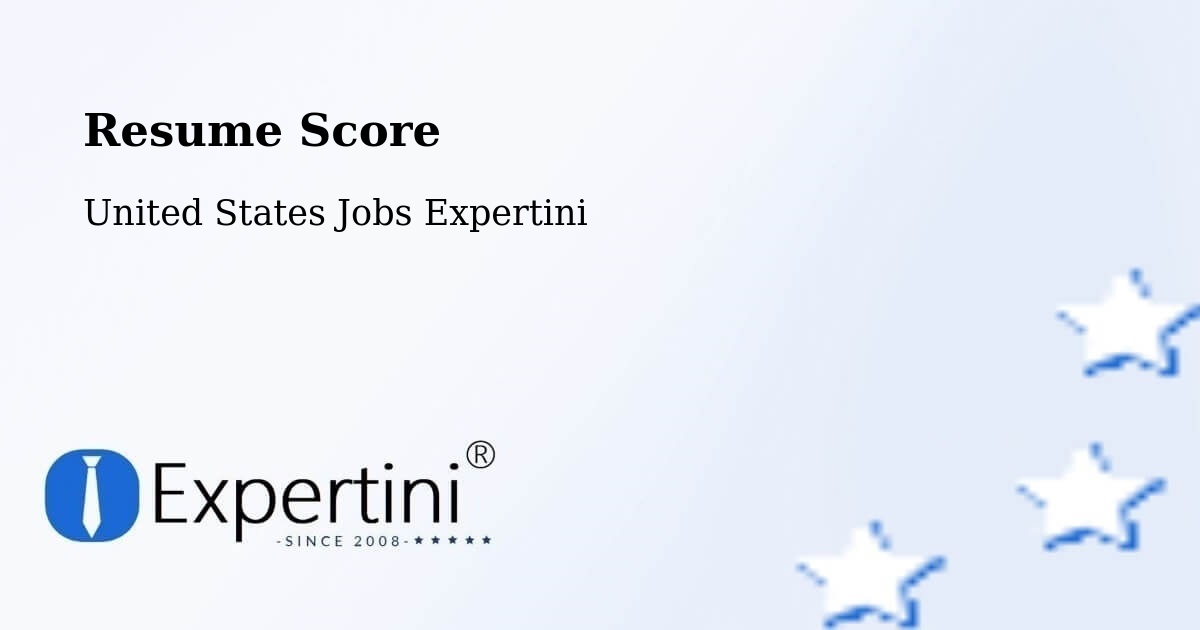 Resume Score & Job Description Match Tool – Addison - United States Jobs Expertini